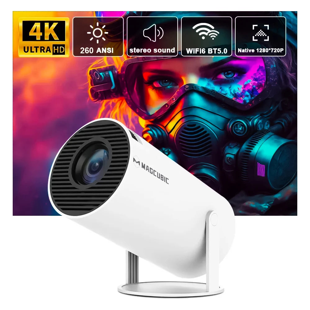 EnhancedMag™ SMART 4K 1080P MINI PROJECTOR